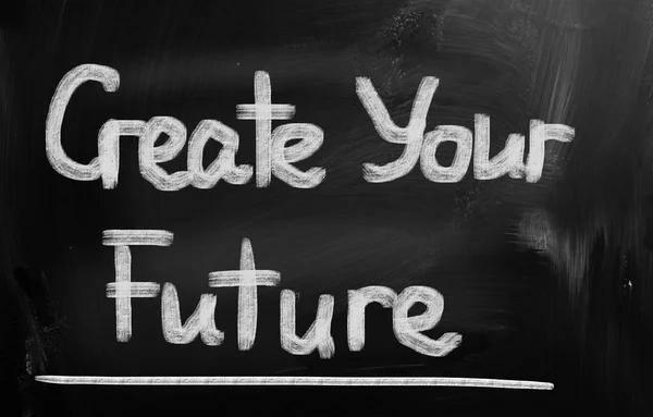 Crea tu concepto de futuro — Foto de Stock