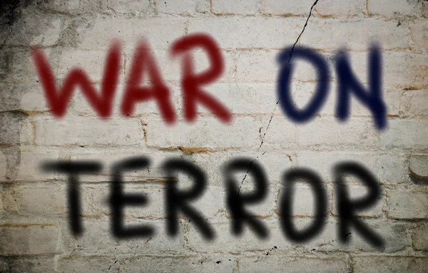 Nie koncepcji terroru — Zdjęcie stockowe