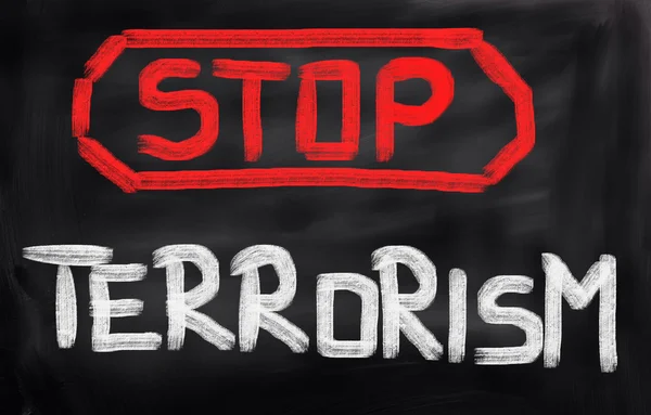 No Terror Concept — Stock Photo, Image