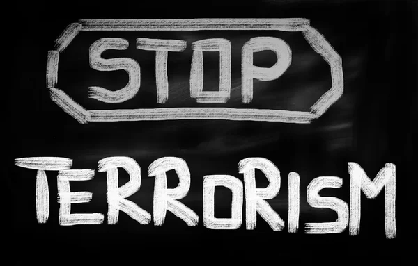 No Terror Concept — Stock Photo, Image