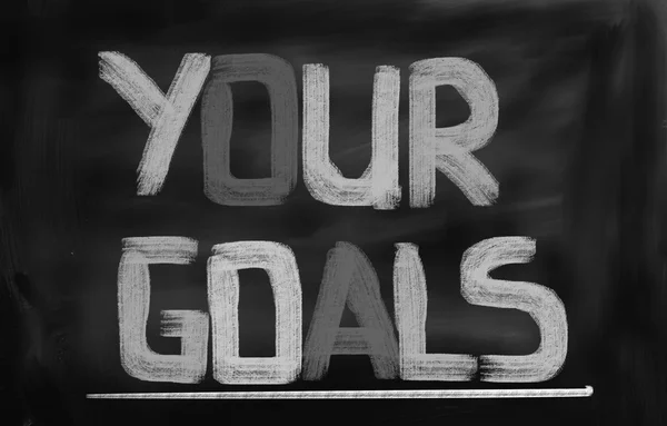 Your Goals Concept — Stock Photo, Image