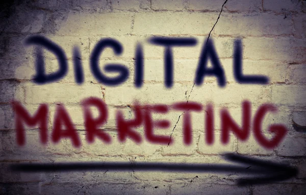 Conceptul de marketing digital — Fotografie, imagine de stoc