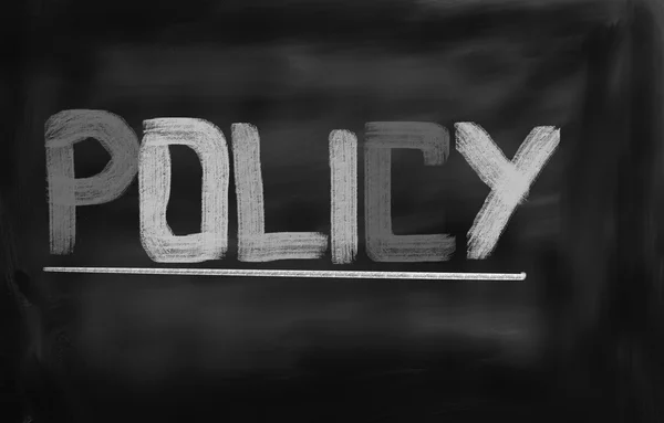 Policy Concept — Stock Photo, Image