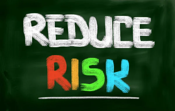 Reducir el concepto de riesgo — Foto de Stock