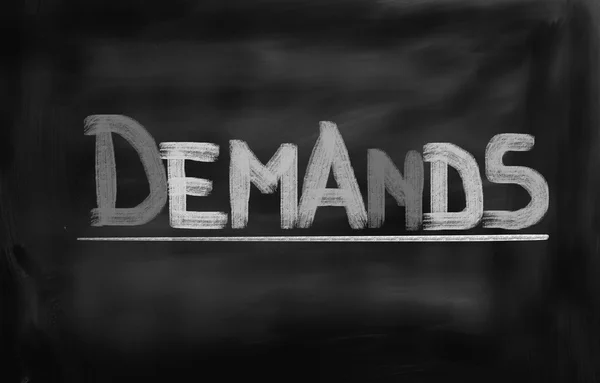 Demands Concept — Stock Photo, Image