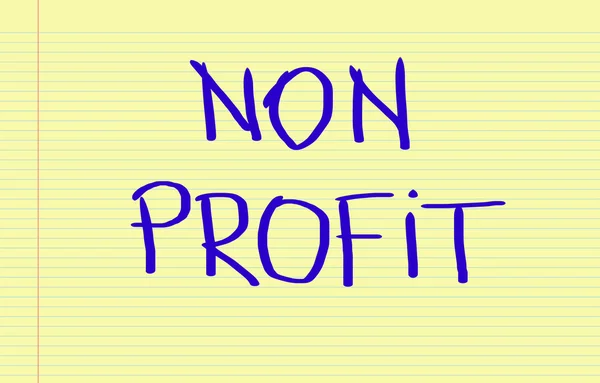 Concetto non profit — Foto Stock