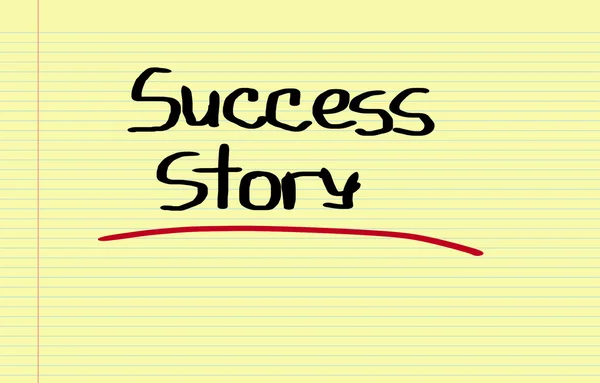 Başarı hikayesi kavramı — Stok fotoğraf