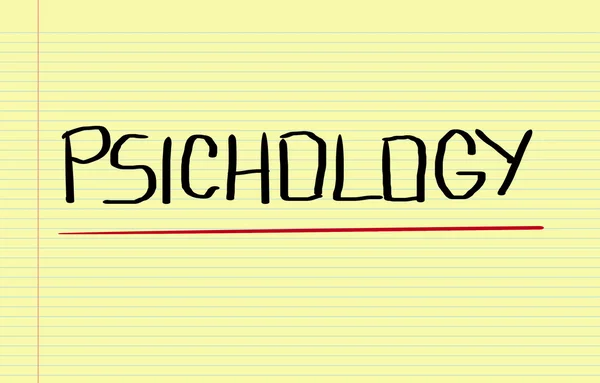 Έννοια της Psichology — Φωτογραφία Αρχείου