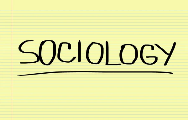 Sociologie concept — Stockfoto