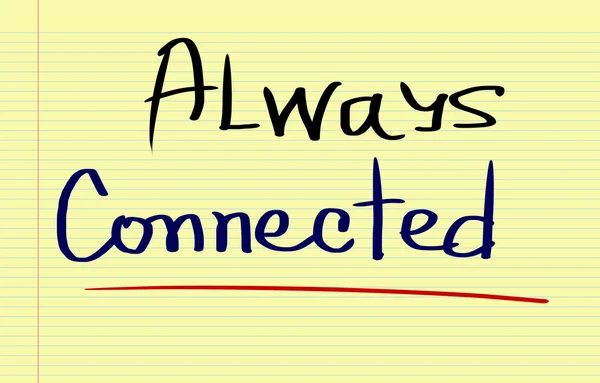 Always Connected Concept — Stock Photo, Image