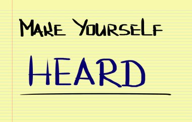 Kendinizi duydum yapmak kavramı