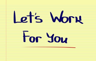 Konsept için çalışalım.