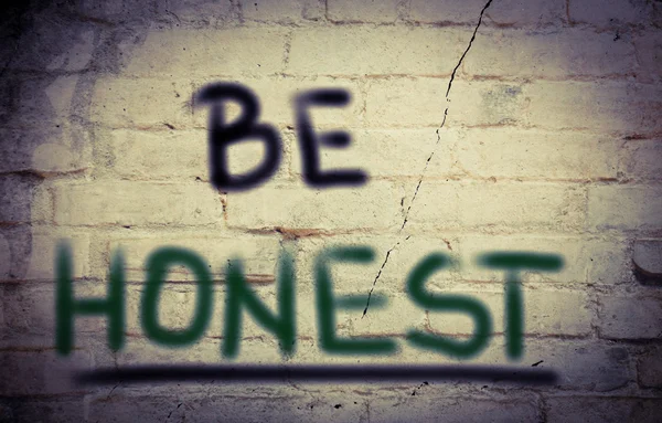 Honest Concept — Zdjęcie stockowe