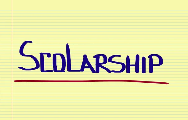 Scholarship Concept — Stock Photo, Image
