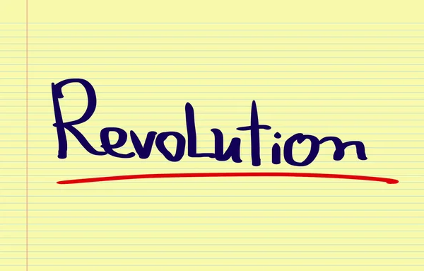 Conceito da revolução — Fotografia de Stock