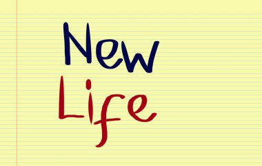 yeni yaşam konsepti