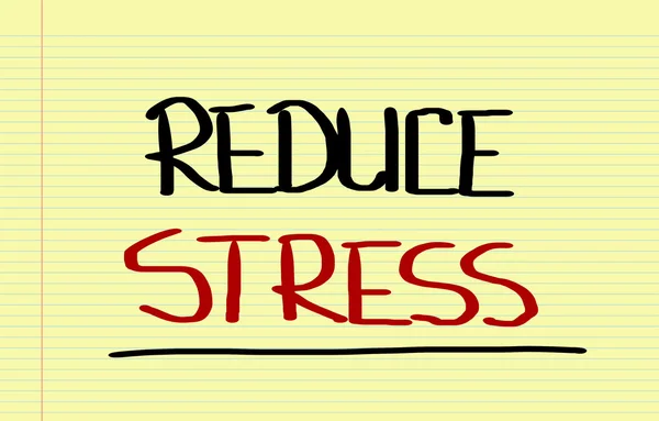 Ridurre il concetto di stress — Foto Stock