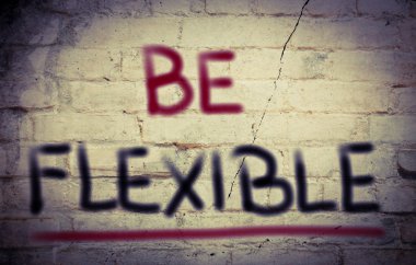 Be Flexible Concept clipart
