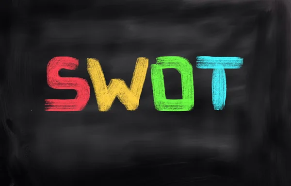 Concepto de Swot —  Fotos de Stock