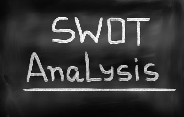 SWOT-concept — Stockfoto