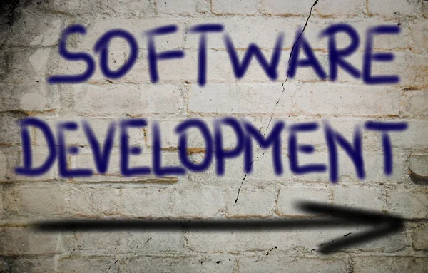 Concepto de desarrollo de software —  Fotos de Stock