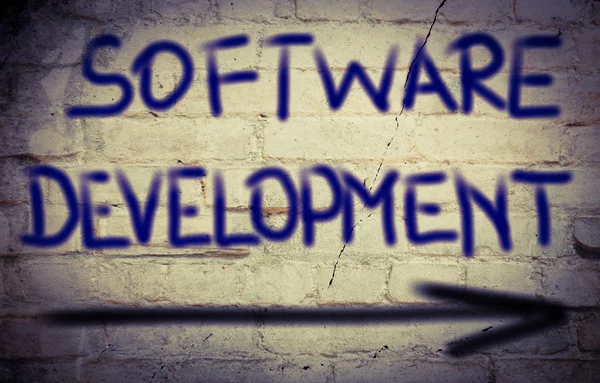 Concepto de desarrollo de software —  Fotos de Stock