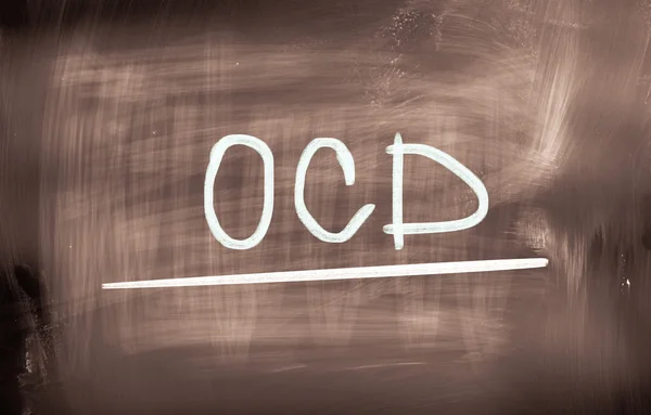 Obsessive Compulsive Disorder Concept — Stock Photo, Image