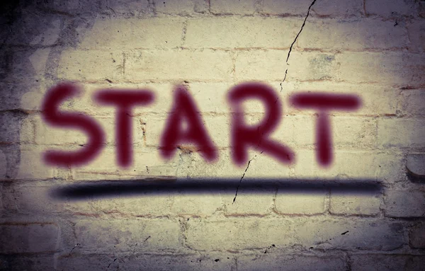 Start Concept — Stock Photo, Image