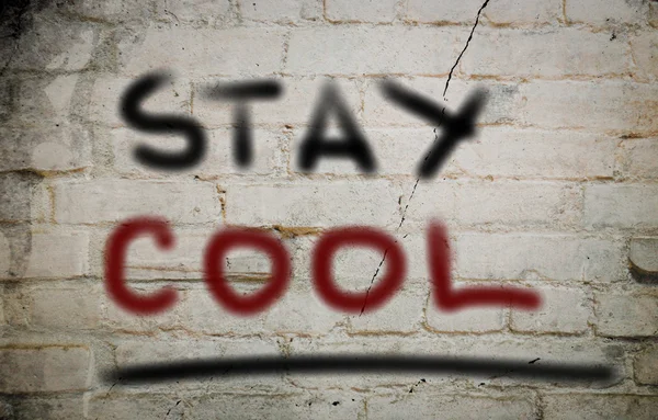 Stay Cool Concept — Stock Photo, Image