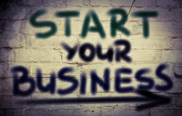 Start Your Business Concept — Stock Photo, Image