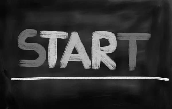 Start Concept — Stockfoto