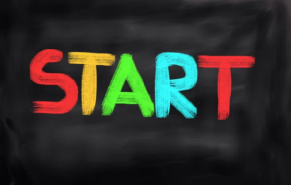 Start Concept — Stockfoto
