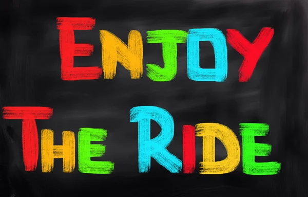 Enjoy The Ride Concept — Stock Photo, Image