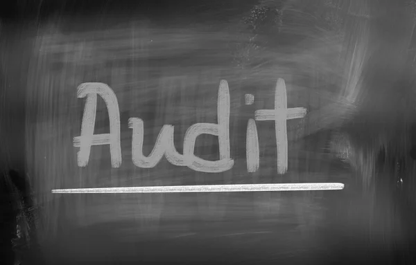 Audit concept — Stockfoto