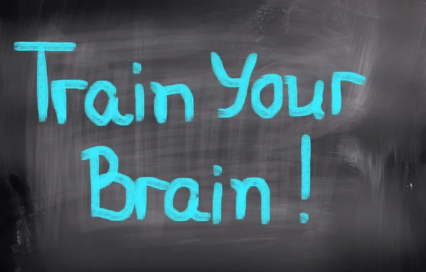 Trainieren Sie Ihr Gehirnkonzept — Stockfoto