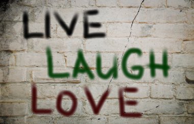 Canlı gülmek aşk kavramı