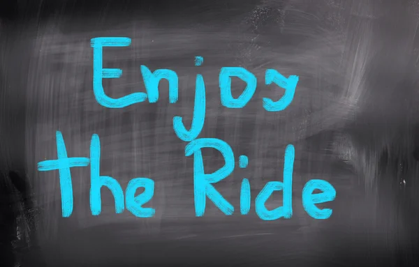 Enjoy The Ride Concept — Stock Photo, Image