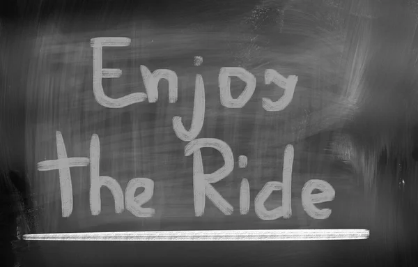 Enjoy The Ride — стоковое фото