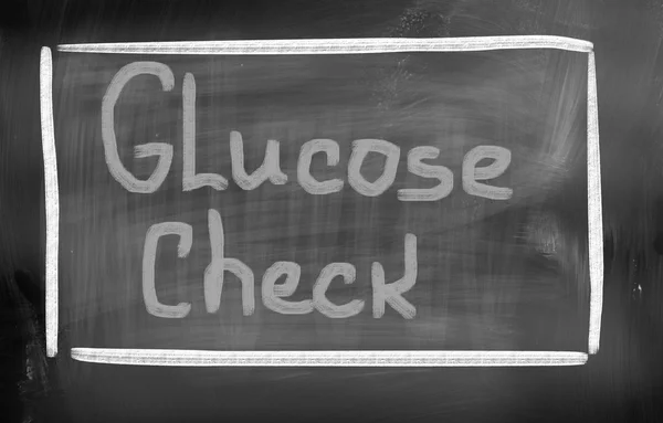 Concepto de Verificación de Glucosa —  Fotos de Stock