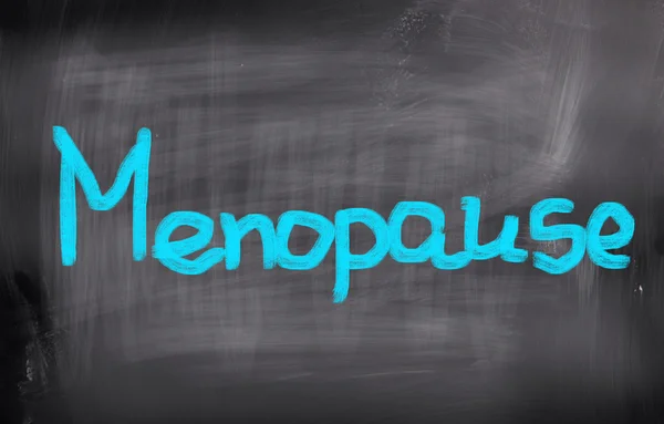 Conceito de Menopausa — Fotografia de Stock