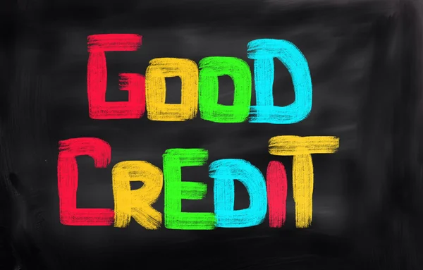 Good Credit Concept — Stock Photo, Image