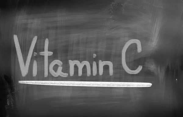 A C-vitamin fogalma — Stock Fotó