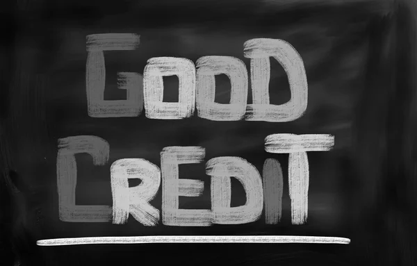 Goede Credit Concept — Stockfoto