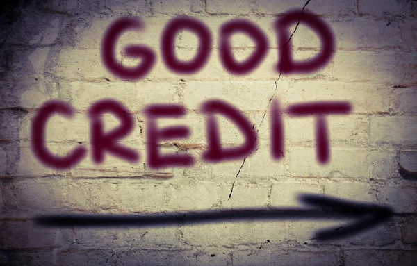 Good Credit Concept — Stock Photo, Image