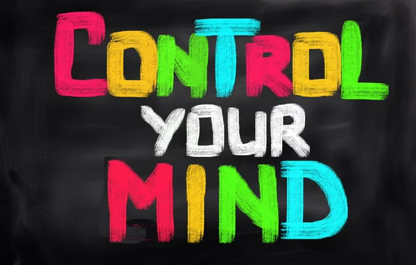 Sizin zihin kavramı kontrol — Stok fotoğraf