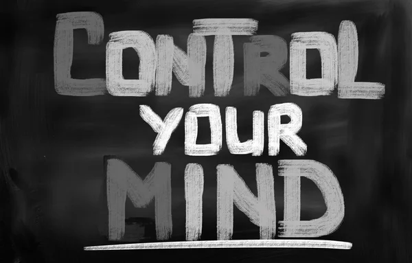Control Your Mind Concept — Stock Photo, Image