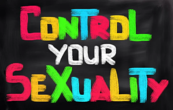 Control Your Sexuality Concept — Stock Photo, Image