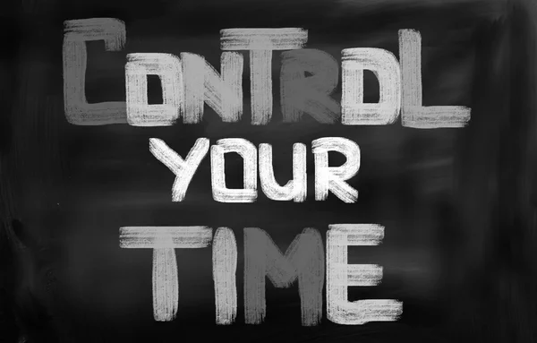 Control Your Time Concept — Stock Photo, Image