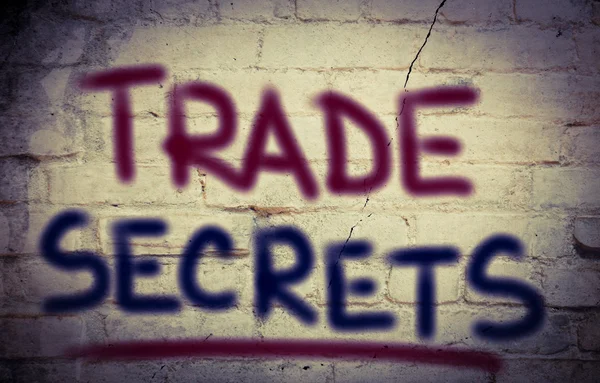 Concept des secrets d'affaires — Photo