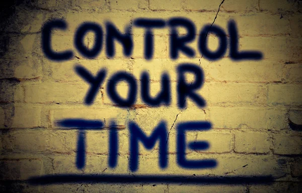 Control Your Time Concept — Stock Photo, Image